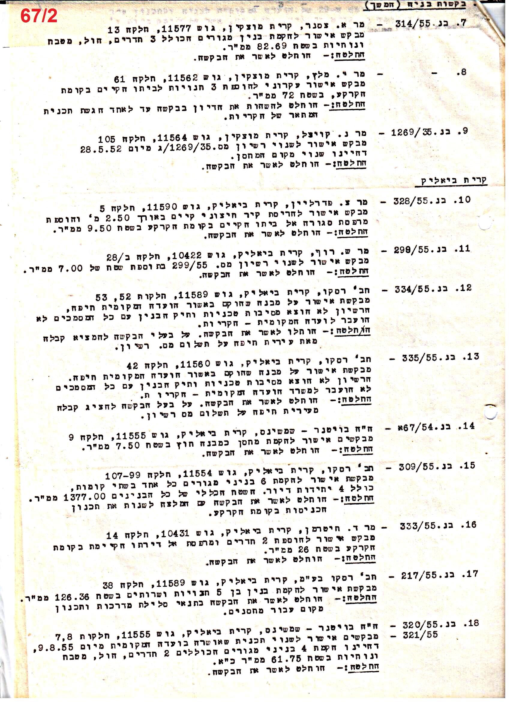 פרוטוקולים 40 – ועדות – 1972 – 1951 ועדת ערים by riki deri - Illustrated by מוזיאון בית גרושקביץ / כרך 40 - Ourboox.com