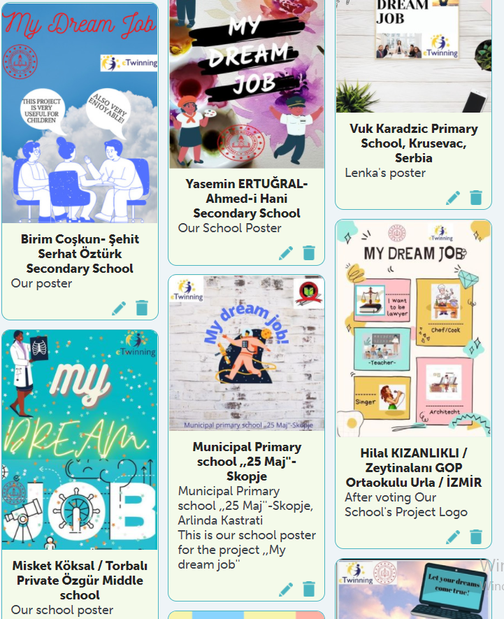 General Project e-book of My Dream Job by Hilal KIZANLIKLI - Ourboox.com