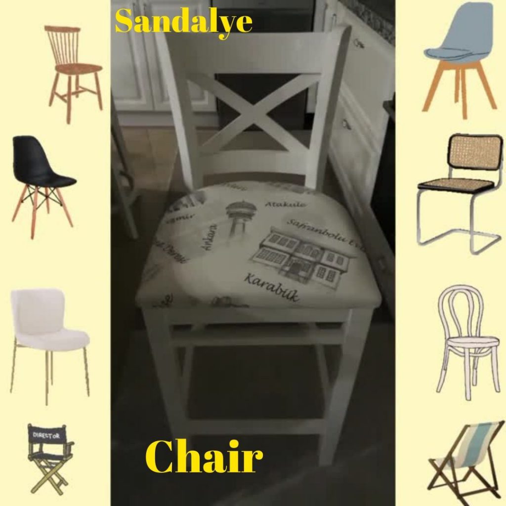 Evimizdeki Mobilyaları Öğrenelim – Let’s Learn Furniture in Our Home by sukran - Illustrated by Şükran Yenigelen - Ourboox.com