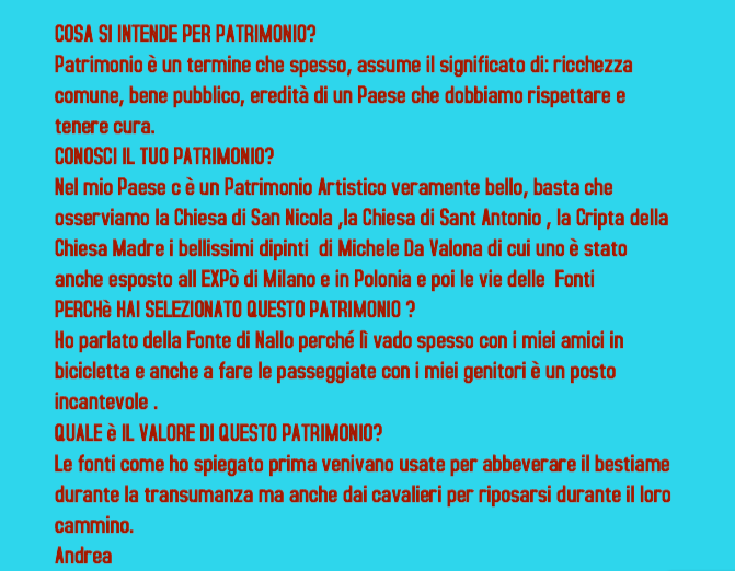 IL NOSTRO PATRIMONIO by vittoria - Ourboox.com