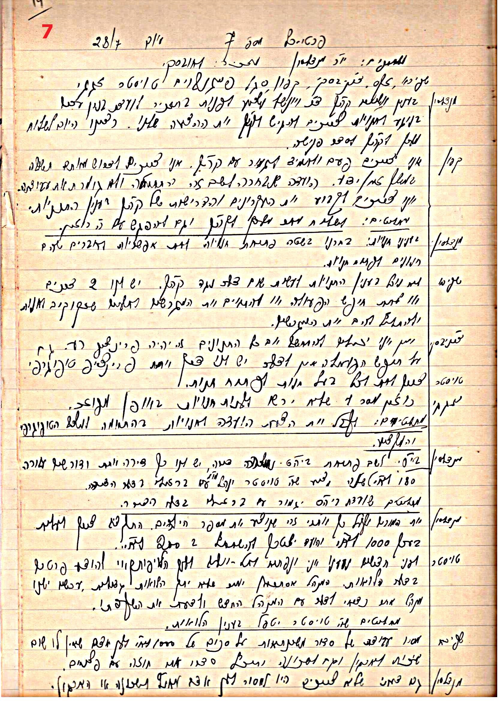 פרוטוקול 43 אגודה שיתופית – מועצה 8.4.37 – 26.5.35 by riki deri - Illustrated by מוזיאון בית גרושקביץ / כרך 43 - Ourboox.com