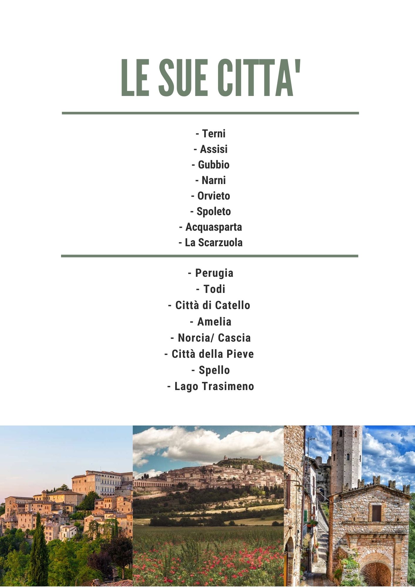 ALLA SCOPERTA DELL’UMBRIA by IIS Tecnico economico e Professionale "A.Casagrande - F.Cesi" - Illustrated by Classe 2°P - Ourboox.com