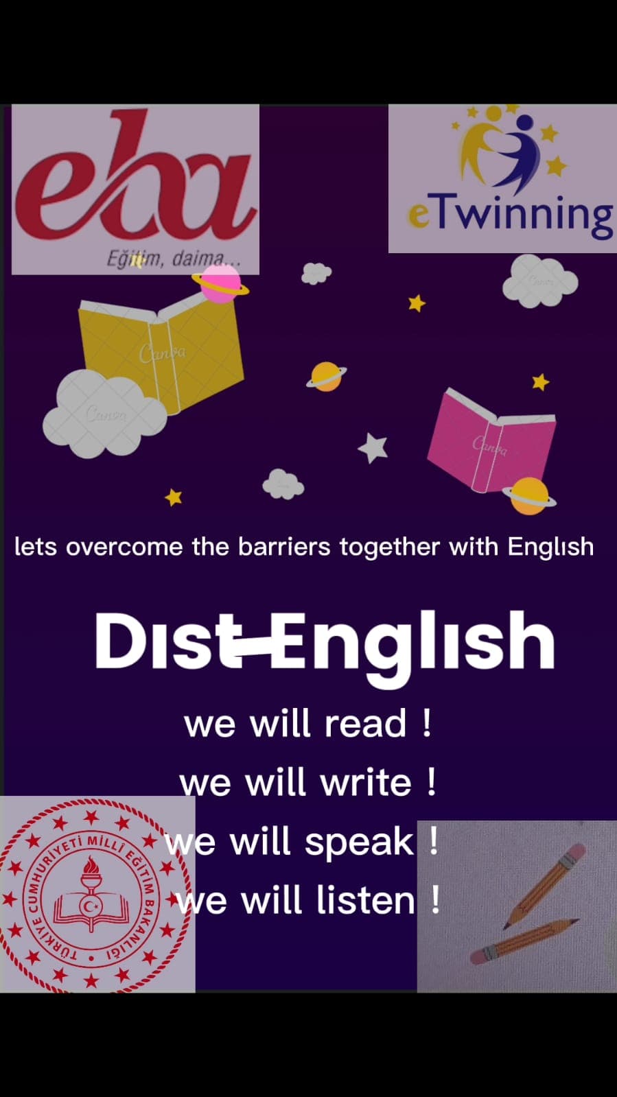 PRESENTATION OF DIST-ENGLISH LOGOS AND POSTERS by Izabela Brączek - Ourboox.com
