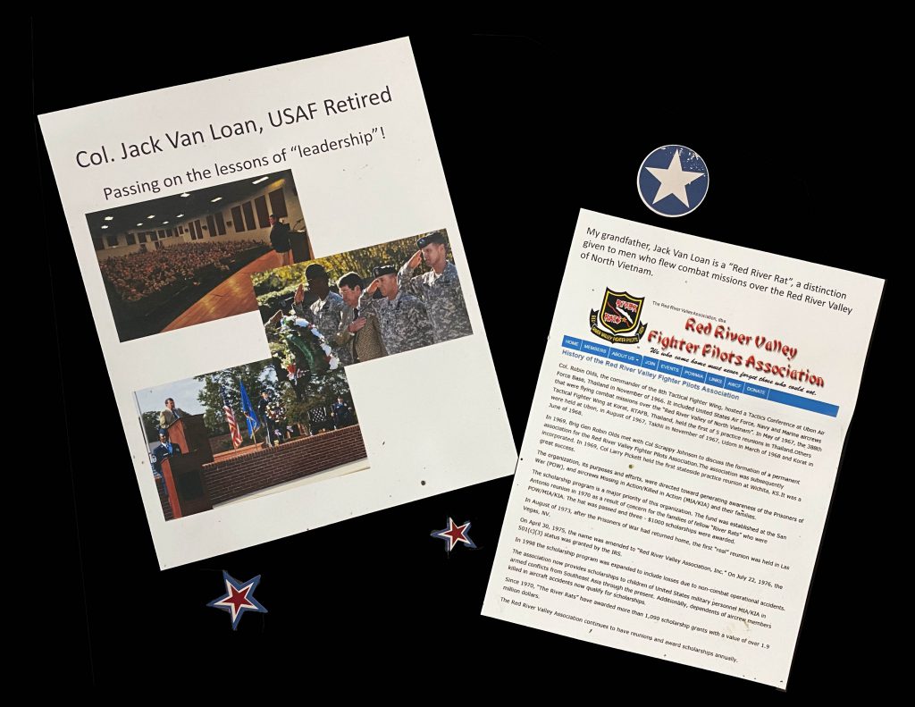Scrapbook History of Col. Jack Van Loan by Ron Hagell - Illustrated by Hannah Van Loan (edited by Ron Hagell - Ourboox.com