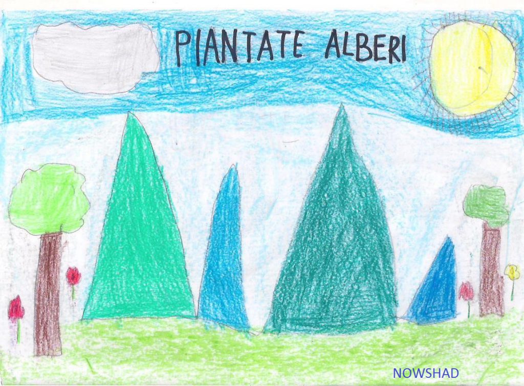 Protect nature by Caterina Fantini - Illustrated by Classe 2^A - Primaria F.Querini - Ourboox.com