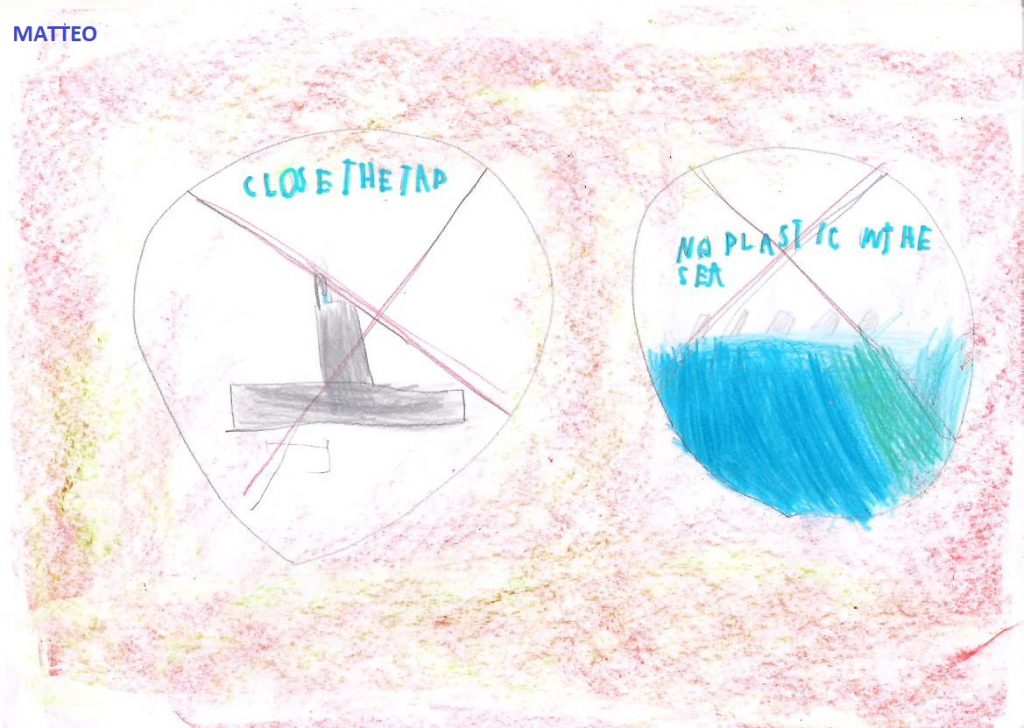 Protect nature by Caterina Fantini - Illustrated by Classe 2^A - Primaria F.Querini - Ourboox.com