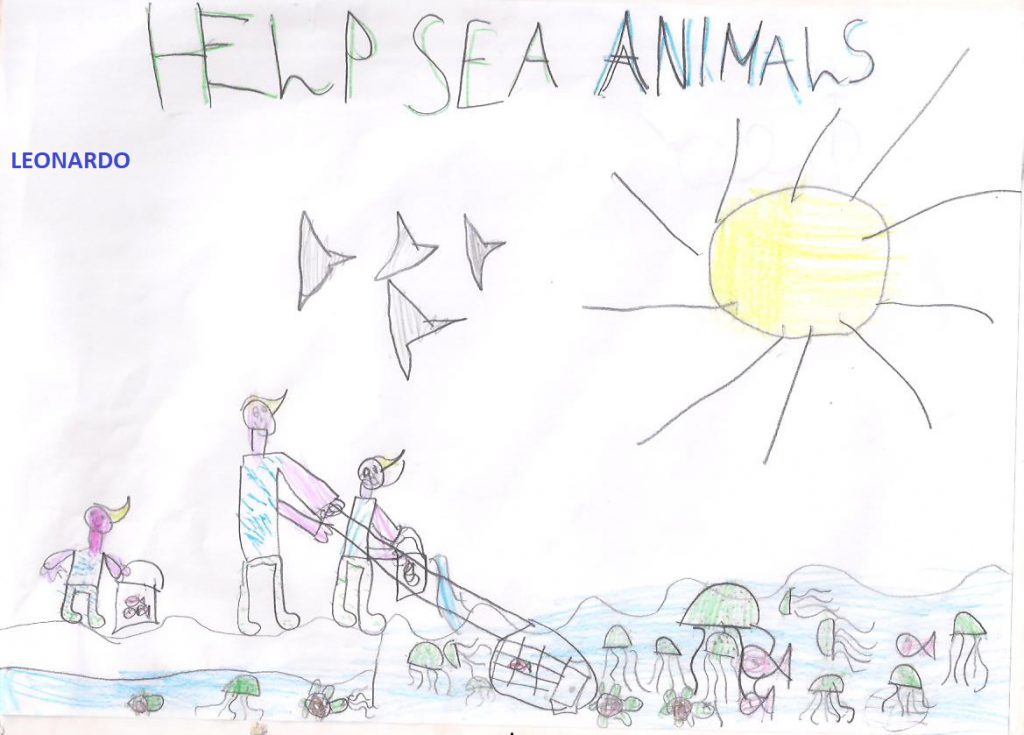 Protect nature by Caterina Fantini - Illustrated by Classe 2^A - Primaria F.Querini - Ourboox.com