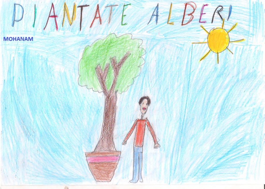 Protect nature by Caterina Fantini - Illustrated by Classe 2^A - Primaria F.Querini - Ourboox.com