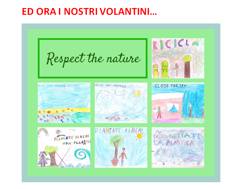 Protect nature by Caterina Fantini - Illustrated by Classe 2^A - Primaria F.Querini - Ourboox.com