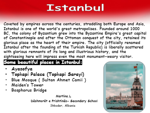 COLLABORATIVE TRAVEL GUIDE My eTwinning Journey by Aslı Yalçın - Ourboox.com