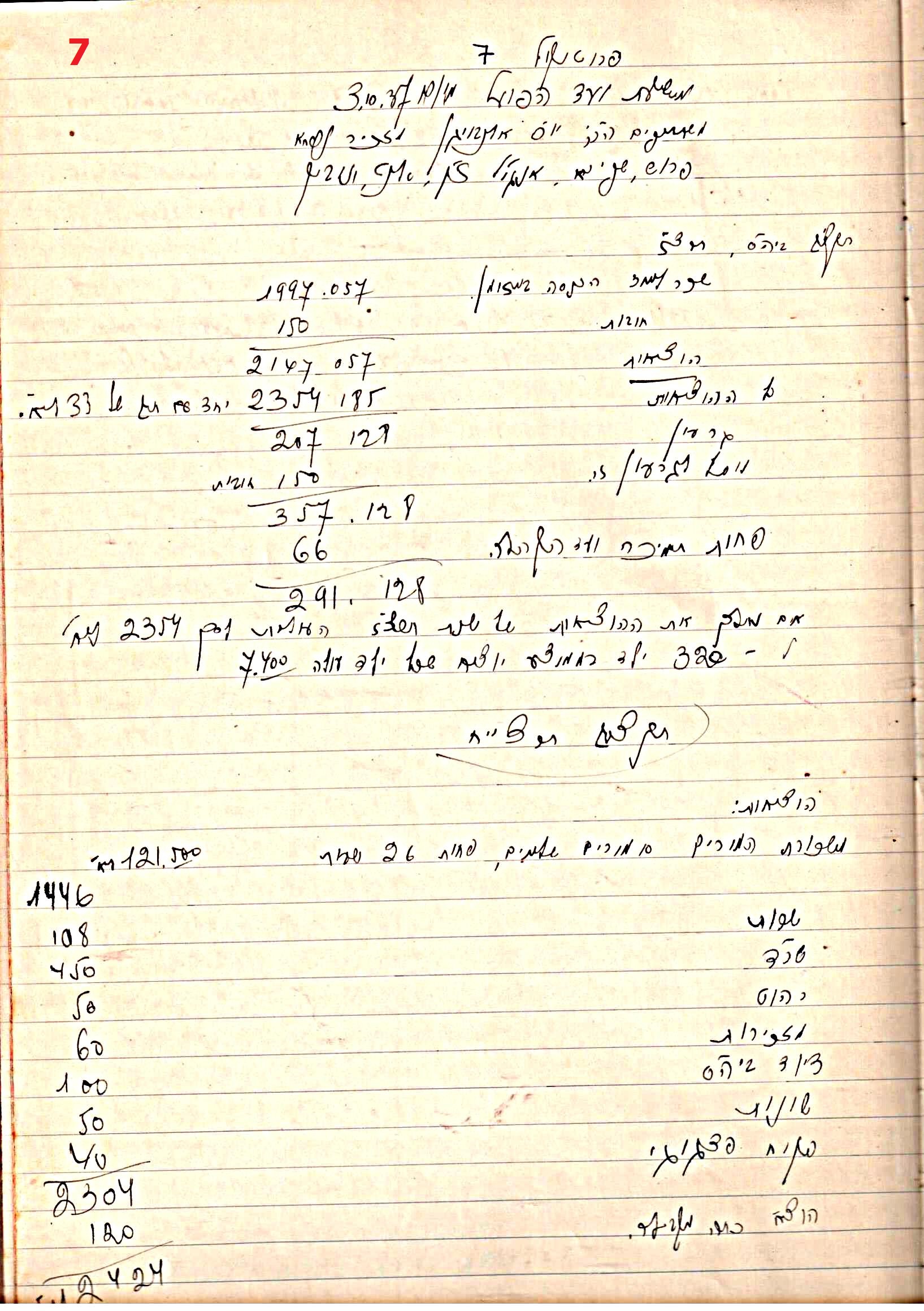 פרוטוקול 45 אגודה שיתופית – הנהלה 18.7.48 – 27.7.37 ועד הפועל by riki deri - Illustrated by מוזיאון בית גרושקביץ / כרך 45 - Ourboox.com