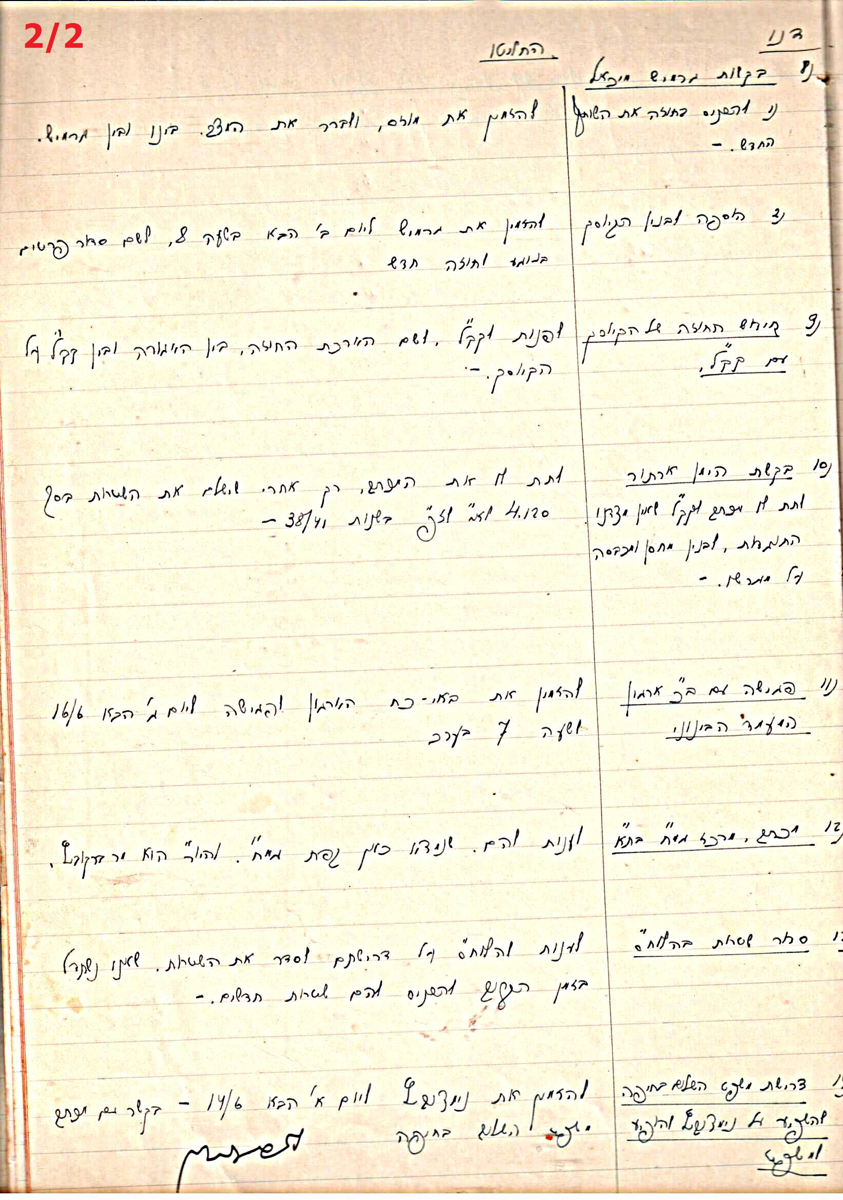 פרוטוקול 45 אגודה שיתופית – הנהלה 18.7.48 – 27.7.37 ועד הפועל by riki deri - Illustrated by מוזיאון בית גרושקביץ / כרך 45 - Ourboox.com