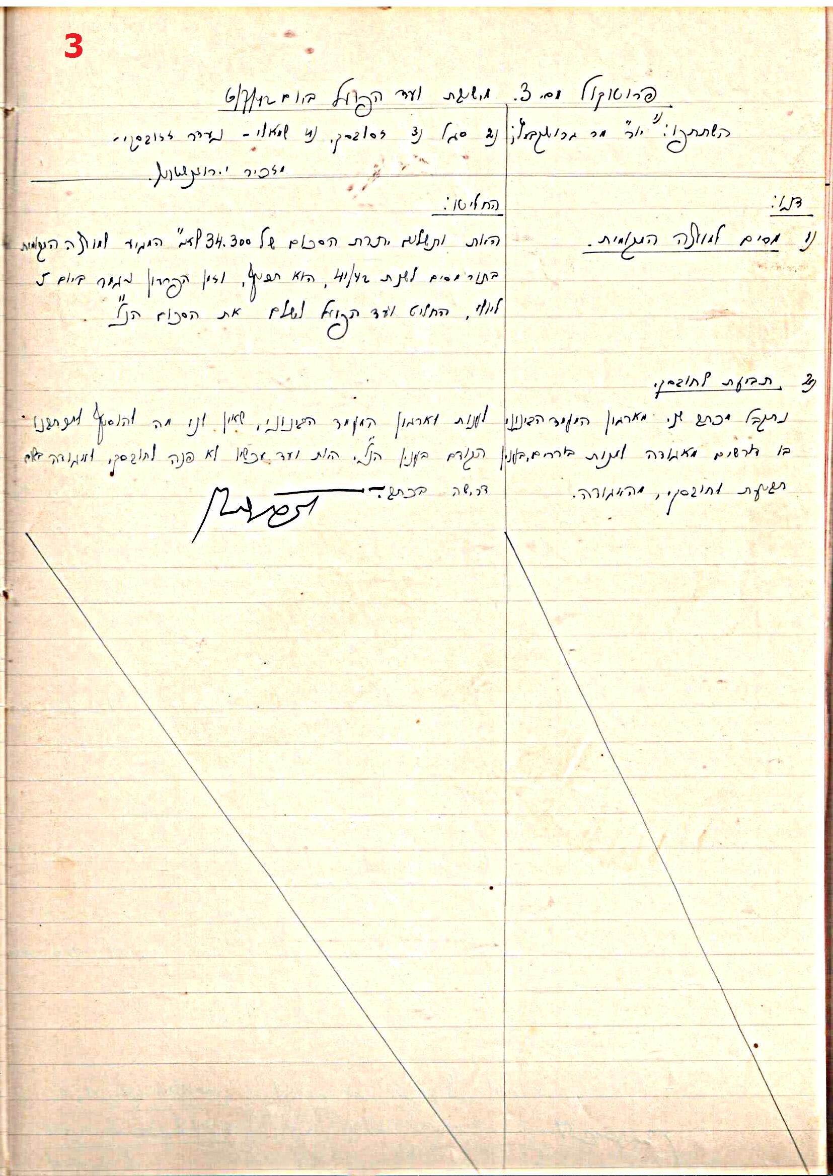 פרוטוקול 45 אגודה שיתופית – הנהלה 18.7.48 – 27.7.37 ועד הפועל by riki deri - Illustrated by מוזיאון בית גרושקביץ / כרך 45 - Ourboox.com
