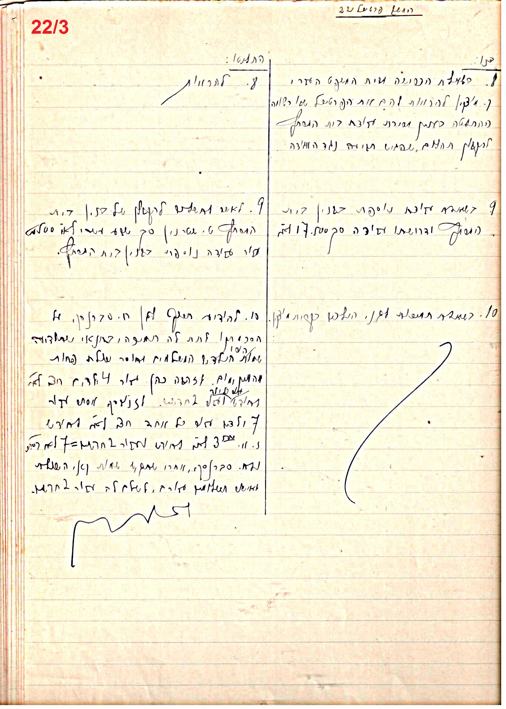 פרוטוקול 45 אגודה שיתופית – הנהלה 18.7.48 – 27.7.37 ועד הפועל by riki deri - Illustrated by מוזיאון בית גרושקביץ / כרך 45 - Ourboox.com