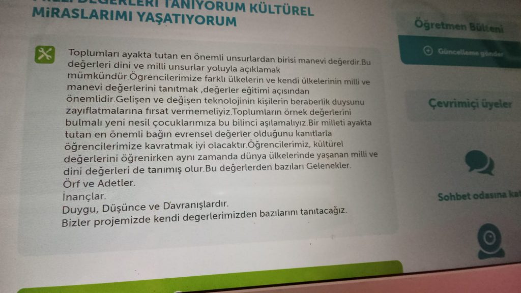 Milli Değerlerimi Tanıyorum Kültürel Miraslarımı Yaşatıyorum by ÜLKÜ - Ourboox.com