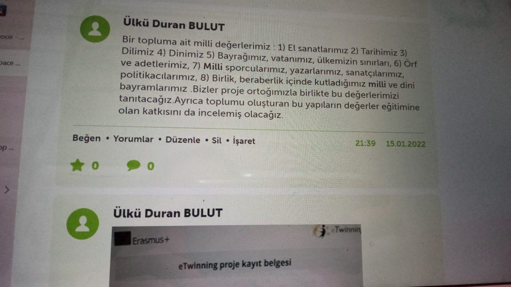 Milli Değerlerimi Tanıyorum Kültürel Miraslarımı Yaşatıyorum by ÜLKÜ - Ourboox.com