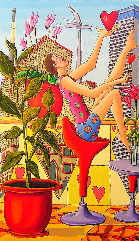 This is a City Poems Smadar Sharett Paintings Raphael Perez by raphael perez רפי פרץ אמנות ישראלית עכשווית מודרנית - Ourboox.com