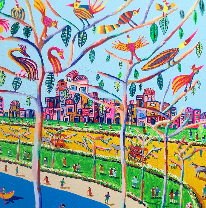 This is a City Poems Smadar Sharett Paintings Raphael Perez by raphael perez רפי פרץ אמנות ישראלית עכשווית מודרנית - Ourboox.com