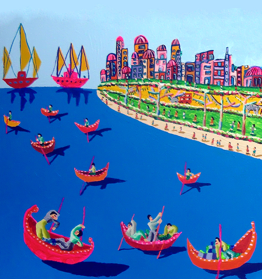 This is a City Poems Smadar Sharett Paintings Raphael Perez by raphael perez רפי פרץ אמנות ישראלית עכשווית מודרנית - Ourboox.com