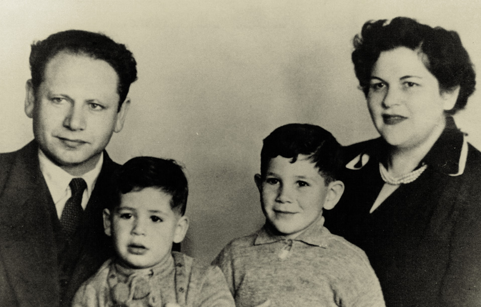 Right to Left - Tzila, Yoni, Binyamin and Ben-Zion