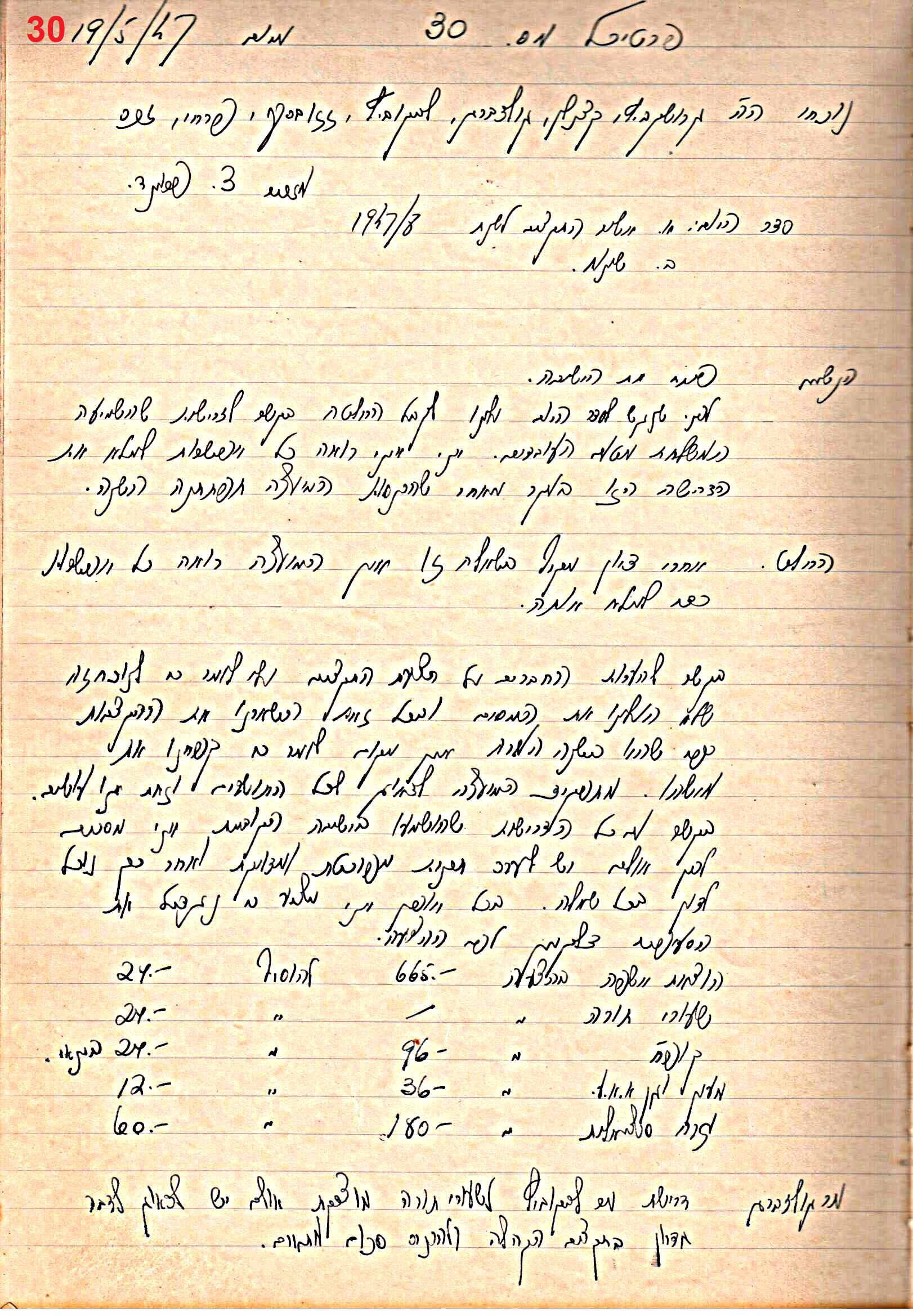 פרוטוקול 49 מועצה 26.10.50 – 8.8.45 by riki deri - Illustrated by מוזיאון בית גרושקביץ / כרך 49 - Ourboox.com
