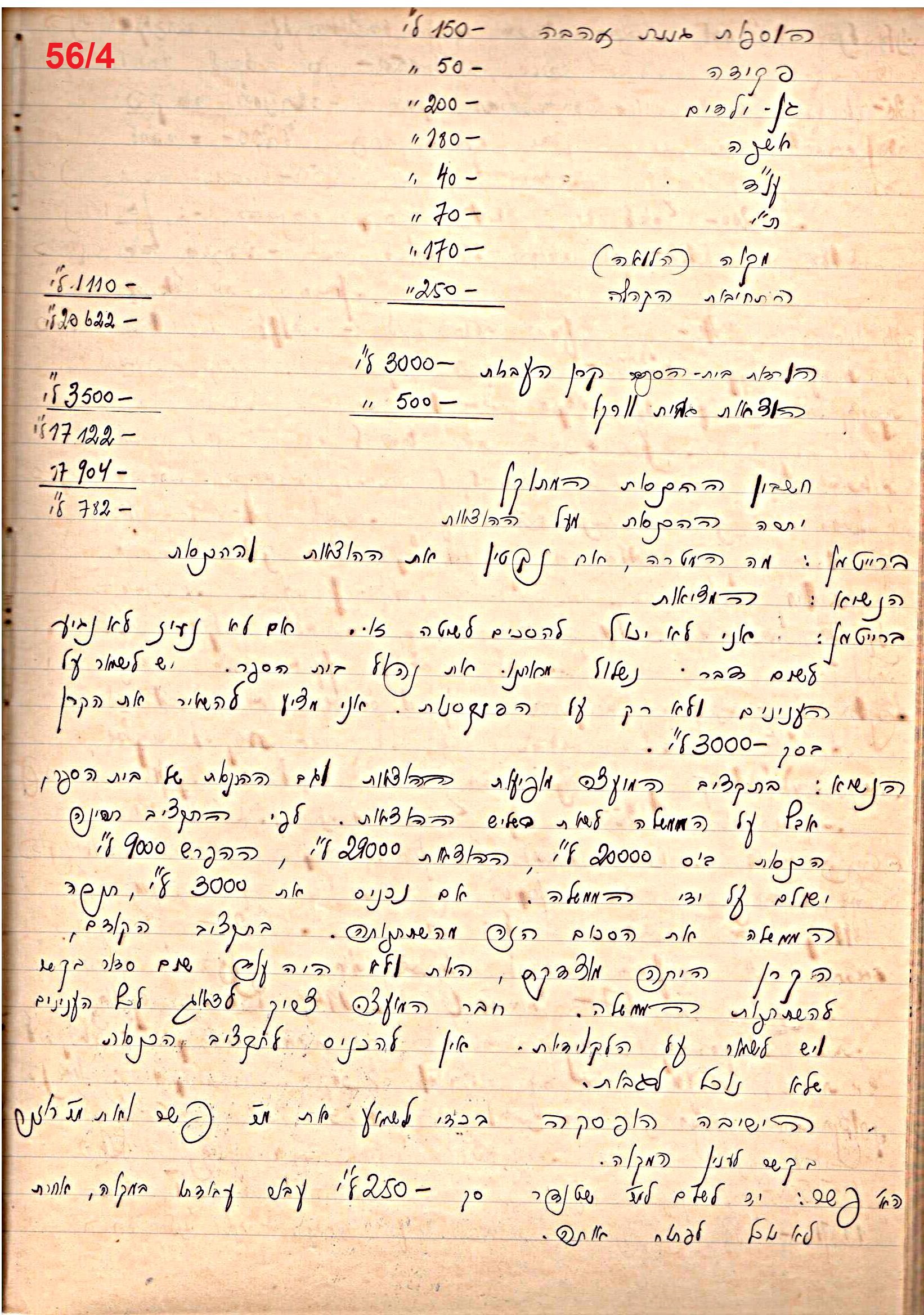 פרוטוקול 49 מועצה 26.10.50 – 8.8.45 by riki deri - Illustrated by מוזיאון בית גרושקביץ / כרך 49 - Ourboox.com