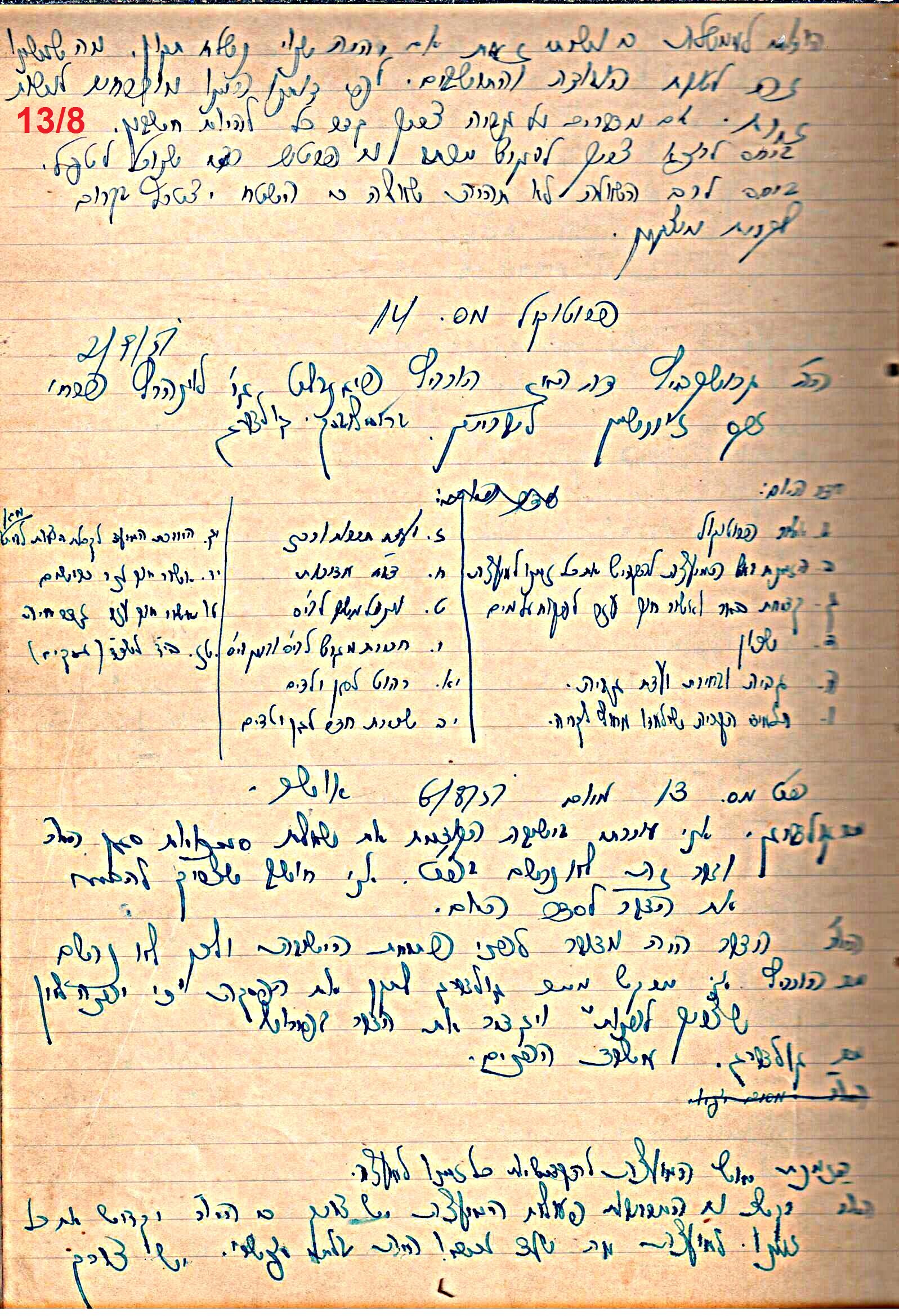 פרוטוקול 49 מועצה 26.10.50 – 8.8.45 by riki deri - Illustrated by מוזיאון בית גרושקביץ / כרך 49 - Ourboox.com