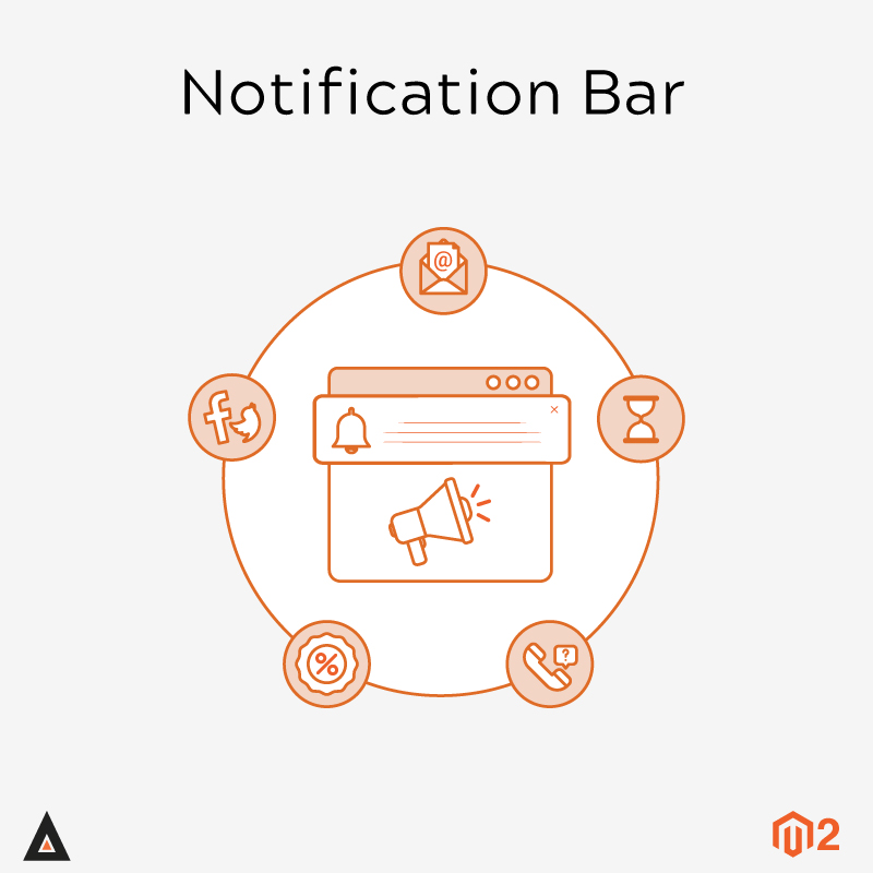 Magento 2 Notification Bar by Meetanshi - Illustrated by metanshi - Ourboox.com Magento 2 Notification Bar by Meetanshi - Illustrated by metanshi - Ourboox.com