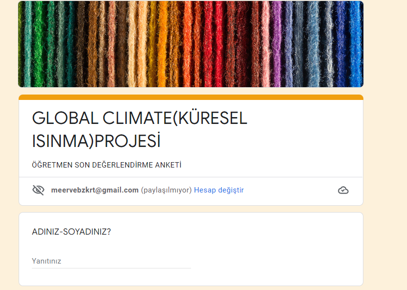 E-Twinning Global Clımate Öğretmen Anket Sonuçları by Merve BOZKURT - Ourboox.com