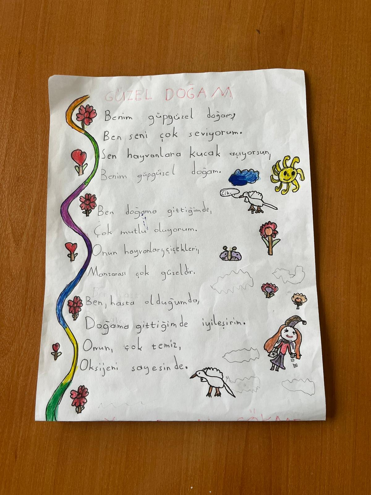 KÜÇÜK ŞAİRLERDEN ŞİİRLER by İbrahim Demirci - Illustrated by Küçük Şairler Proje Ekibi - Ourboox.com