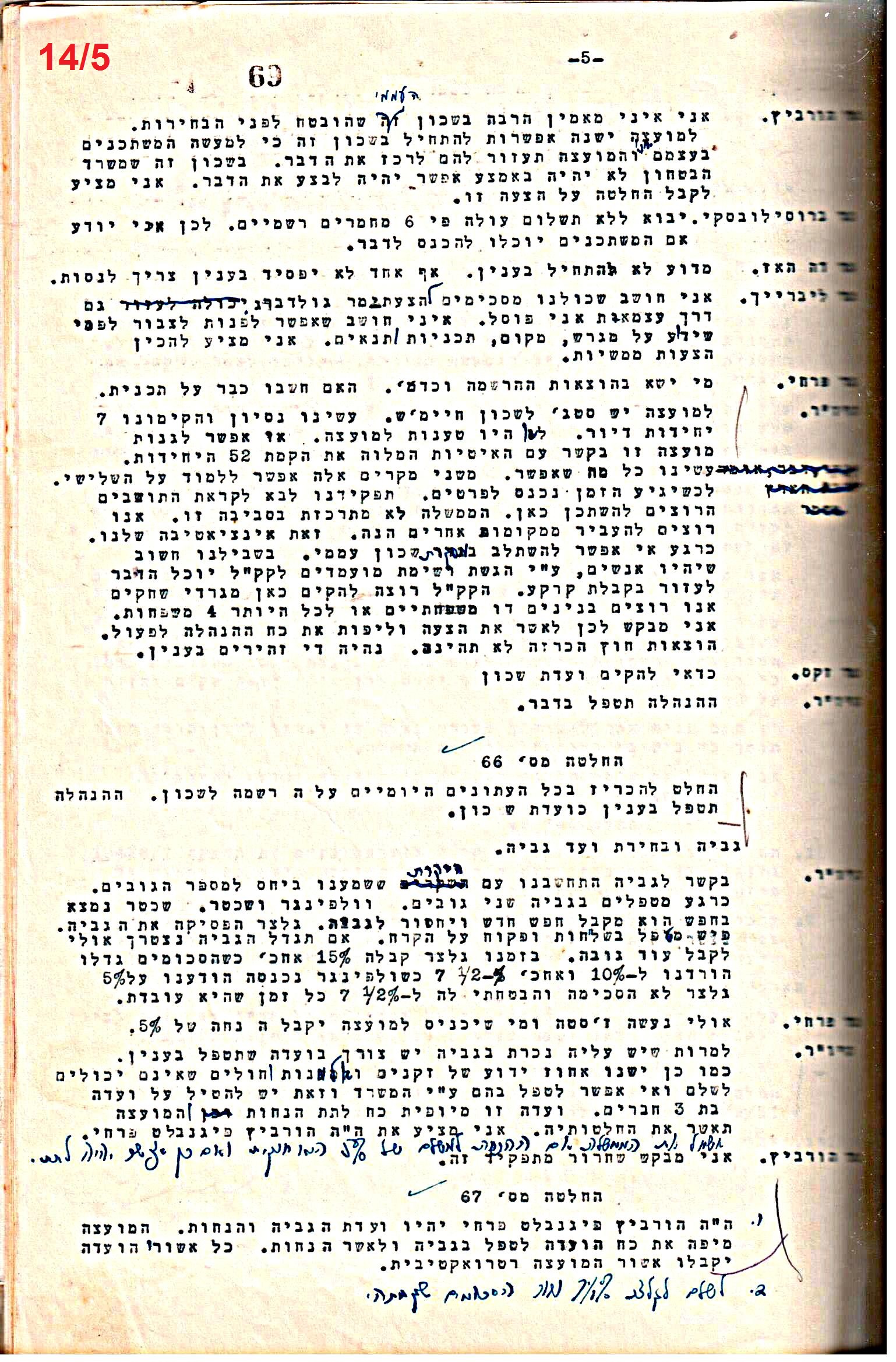 פרוטוקול 50 מועצה 9.6.55 – 31.12.50 by riki deri - Illustrated by מוזיאון בית גרושקביץ / כרך 50 - Ourboox.com