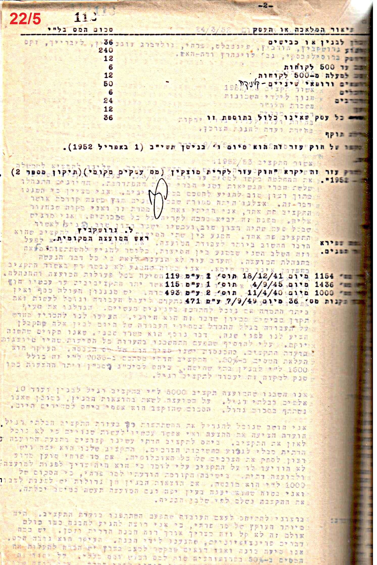 פרוטוקול 50 מועצה 9.6.55 – 31.12.50 by riki deri - Illustrated by מוזיאון בית גרושקביץ / כרך 50 - Ourboox.com