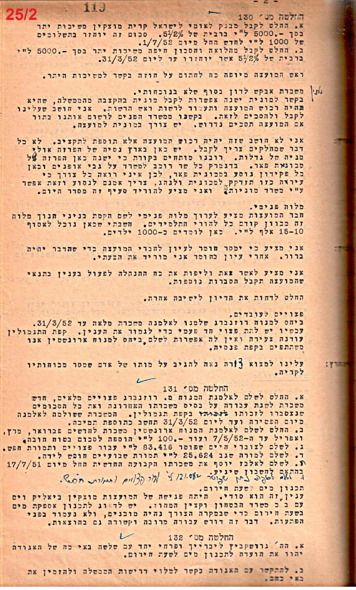 פרוטוקול 50 מועצה 9.6.55 – 31.12.50 by riki deri - Illustrated by מוזיאון בית גרושקביץ / כרך 50 - Ourboox.com