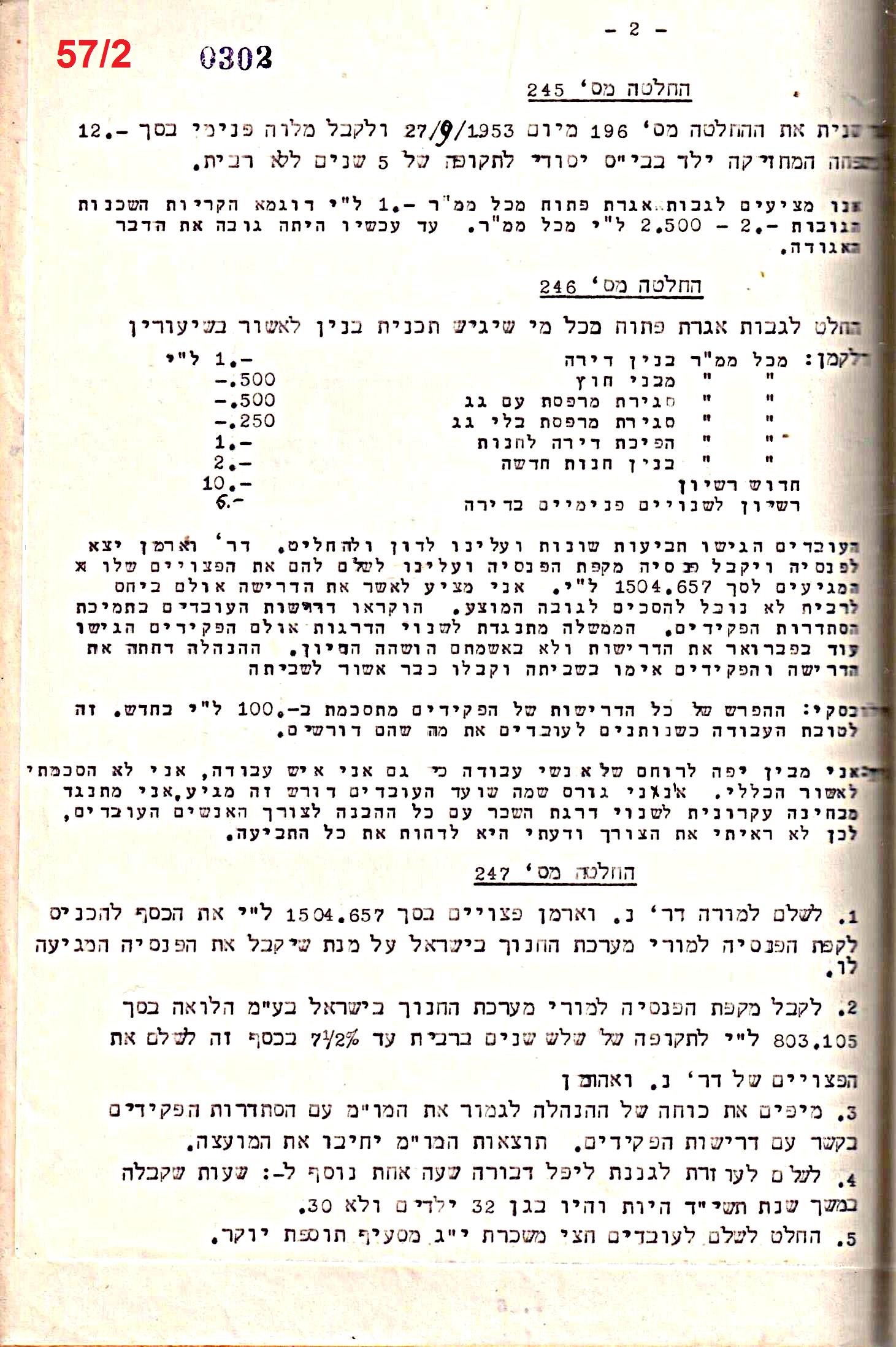 פרוטוקול 50 מועצה 9.6.55 – 31.12.50 by riki deri - Illustrated by מוזיאון בית גרושקביץ / כרך 50 - Ourboox.com