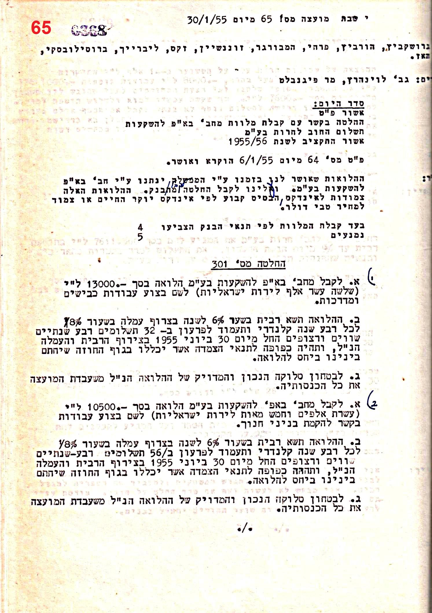 פרוטוקול 50 מועצה 9.6.55 – 31.12.50 by riki deri - Illustrated by מוזיאון בית גרושקביץ / כרך 50 - Ourboox.com