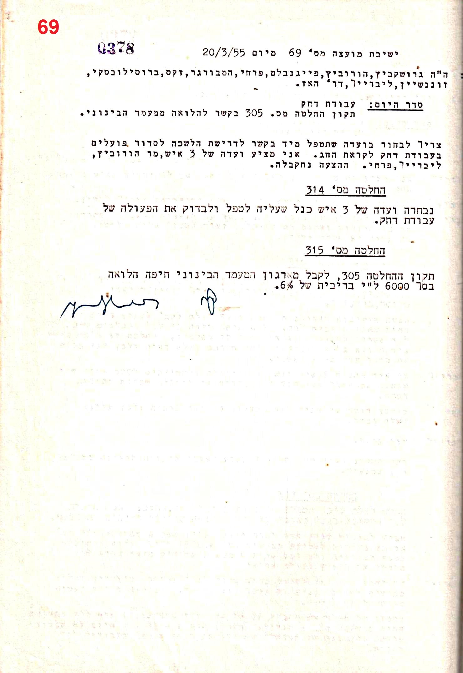 פרוטוקול 50 מועצה 9.6.55 – 31.12.50 by riki deri - Illustrated by מוזיאון בית גרושקביץ / כרך 50 - Ourboox.com