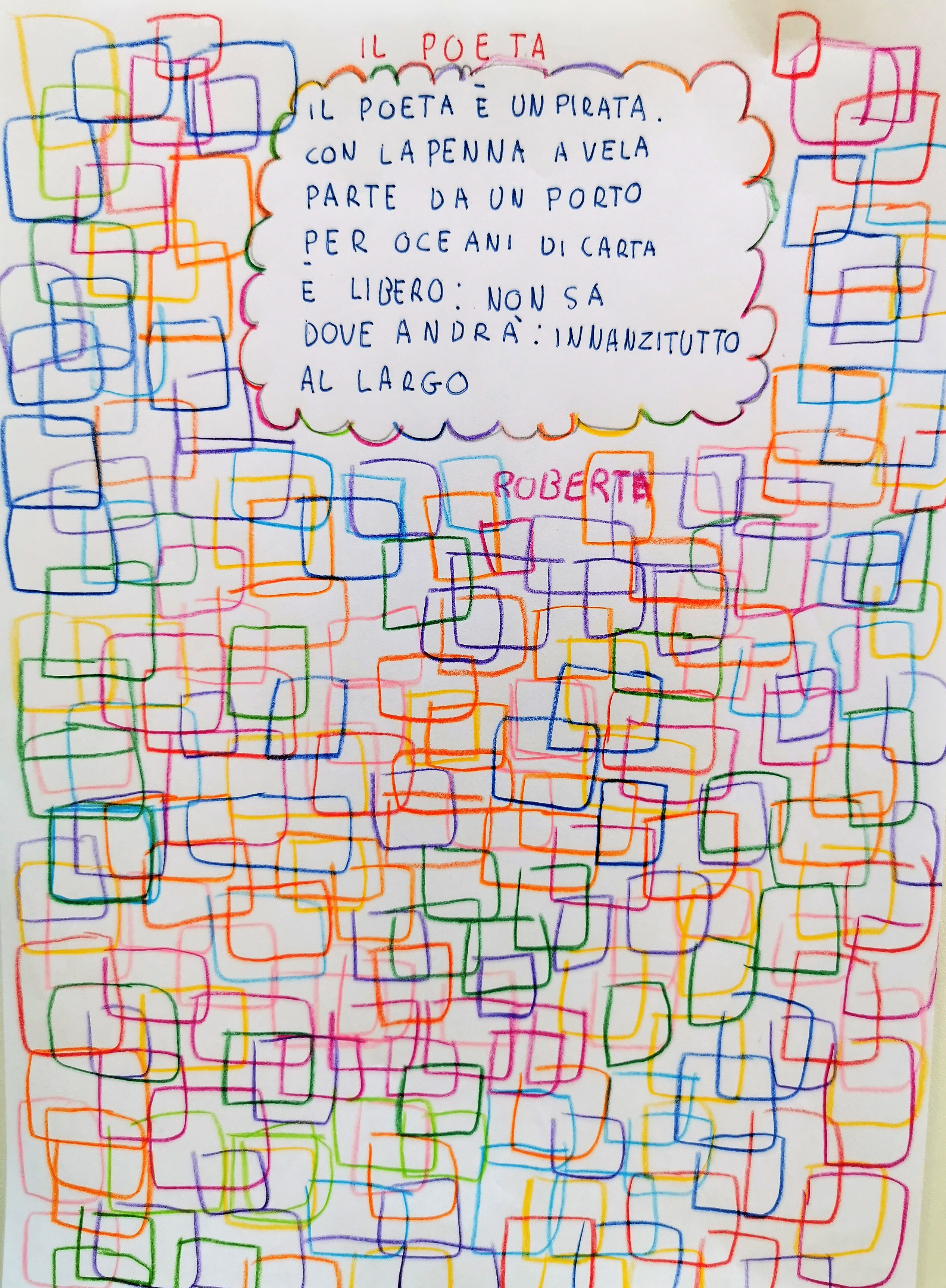 IF I WERE A POET – CLASS 3A S.FRANCESCO PRIMARY SCHOOL by Tiziana Buonocore - Illustrated by CLASS 3A S.FRANCESCO PRIMARY SCHOOL - Ourboox.com