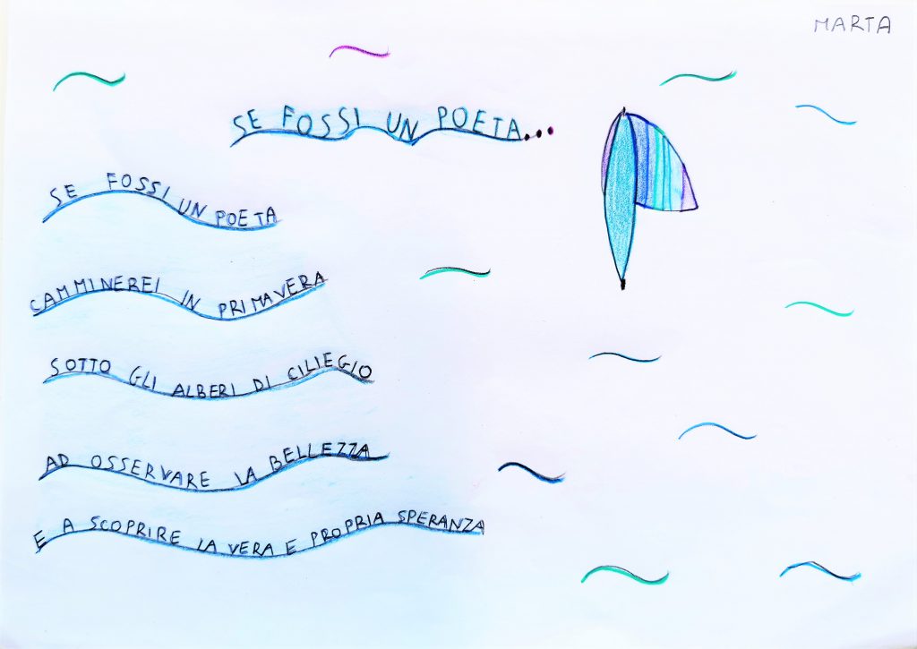 IF I WERE A POET – CLASS 3A S.FRANCESCO PRIMARY SCHOOL by Tiziana Buonocore - Illustrated by CLASS 3A S.FRANCESCO PRIMARY SCHOOL - Ourboox.com