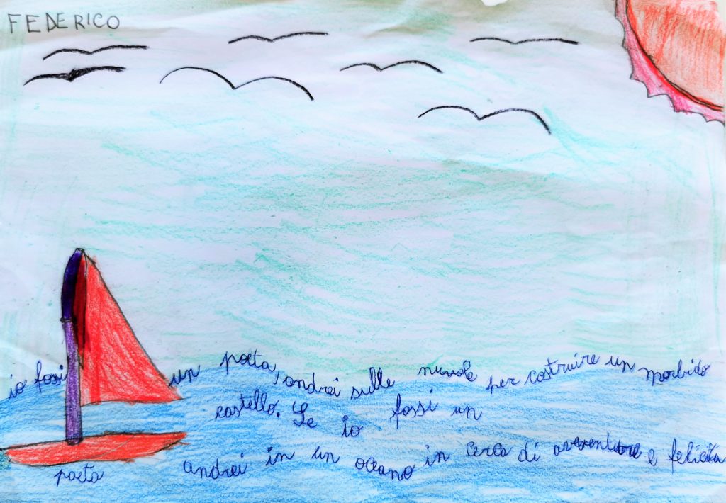 IF I WERE A POET – CLASS 3A S.FRANCESCO PRIMARY SCHOOL by Tiziana Buonocore - Illustrated by CLASS 3A S.FRANCESCO PRIMARY SCHOOL - Ourboox.com