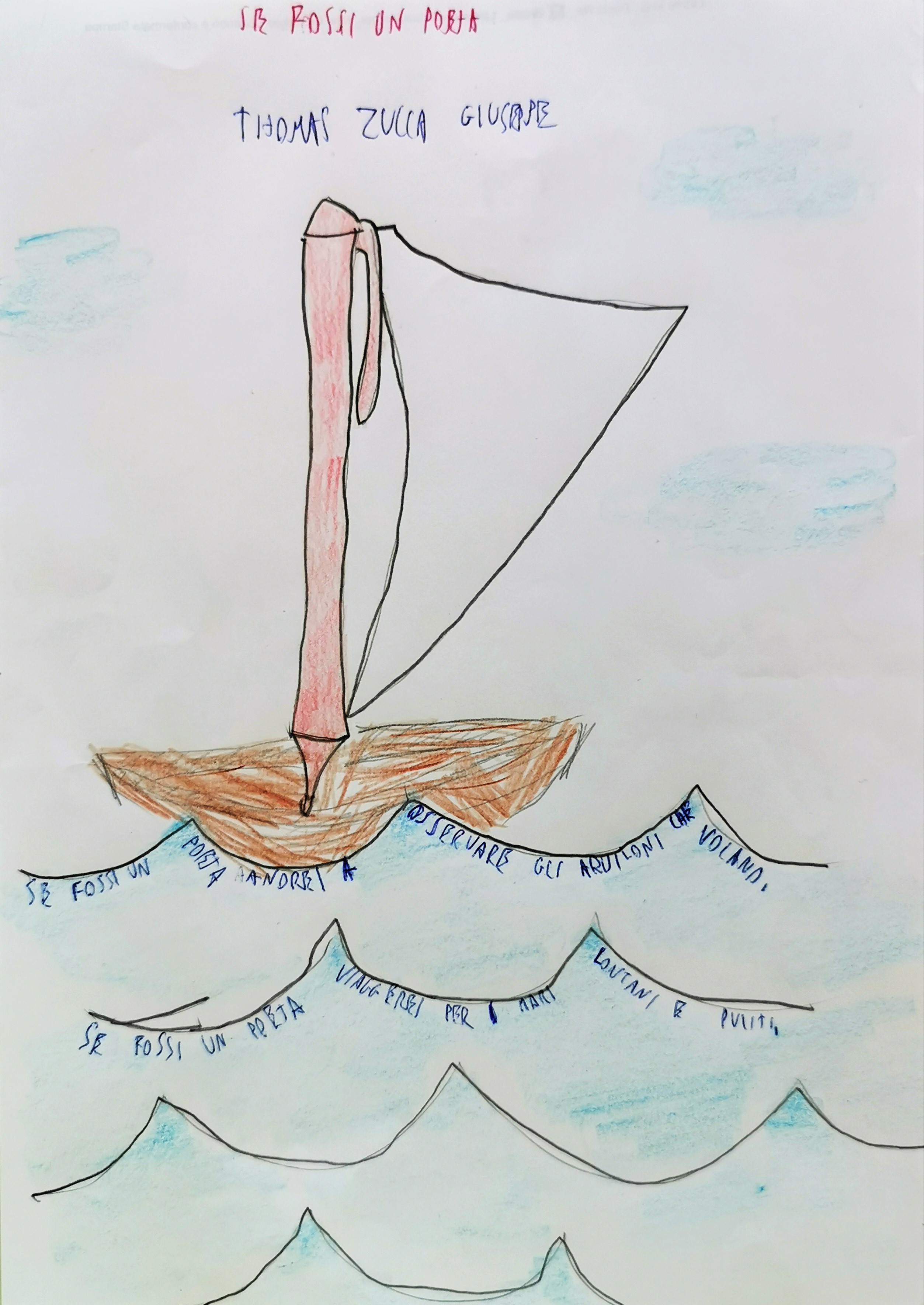 IF I WERE A POET – CLASS 3A S.FRANCESCO PRIMARY SCHOOL by Tiziana Buonocore - Illustrated by CLASS 3A S.FRANCESCO PRIMARY SCHOOL - Ourboox.com