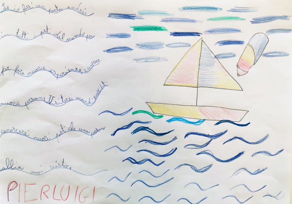 IF I WERE A POET – CLASS 3A S.FRANCESCO PRIMARY SCHOOL by Tiziana Buonocore - Illustrated by CLASS 3A S.FRANCESCO PRIMARY SCHOOL - Ourboox.com