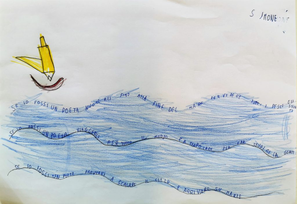 IF I WERE A POET – CLASS 3A S.FRANCESCO PRIMARY SCHOOL by Tiziana Buonocore - Illustrated by CLASS 3A S.FRANCESCO PRIMARY SCHOOL - Ourboox.com