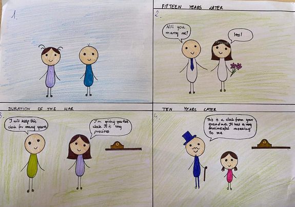 Keepsake box by kuferek - Illustrated by students from VI LO - Ourboox.com