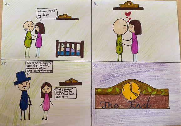 Keepsake box by kuferek - Illustrated by students from VI LO - Ourboox.com