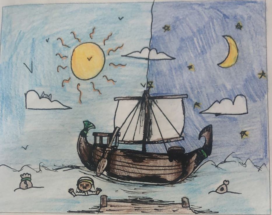 # QUATTRO PASSI SULLE RIVE DEL NILO by maestra emy - Illustrated by I.C.Nunzio Nasi di Trapani Alunni classe 4^ B plesso don Milani - Ourboox.com