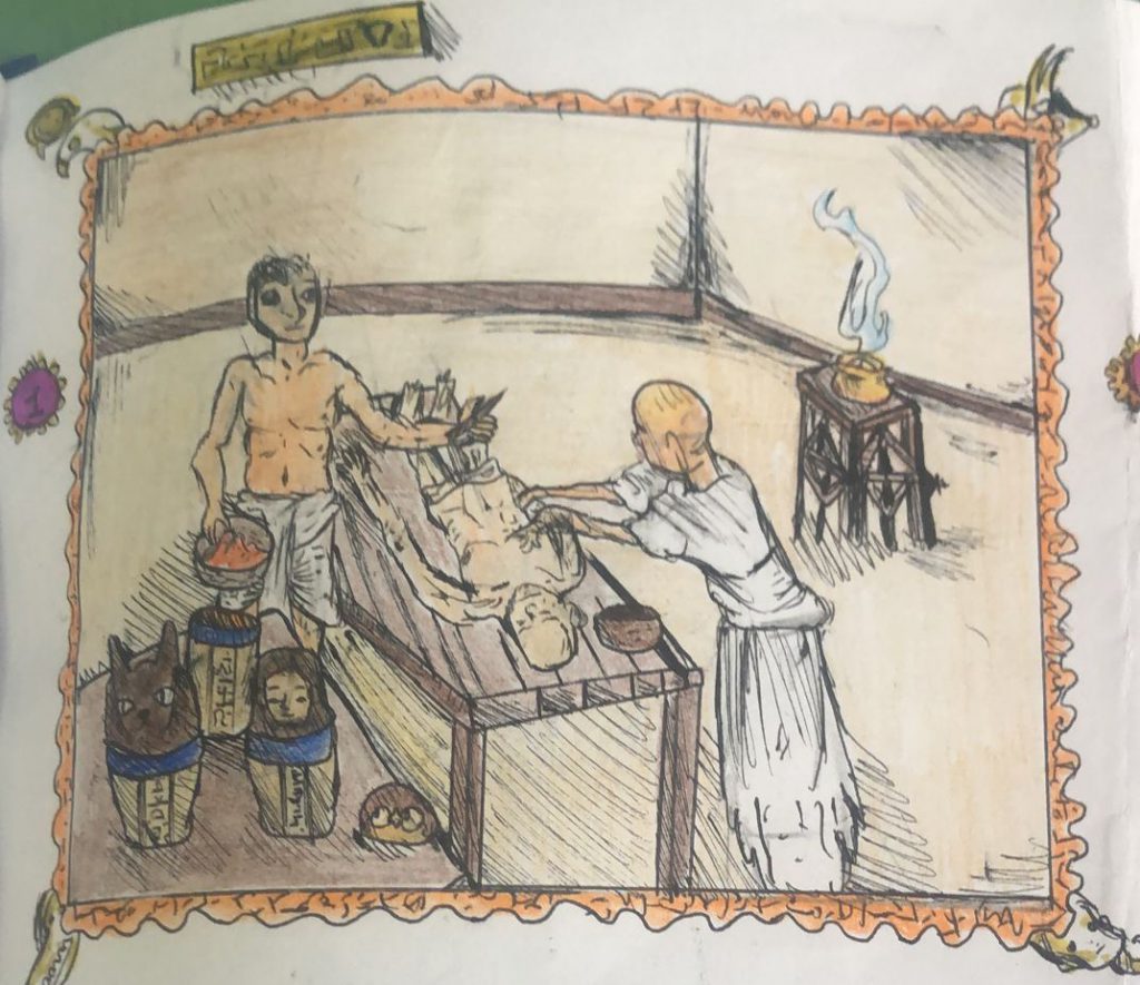 # QUATTRO PASSI SULLE RIVE DEL NILO by maestra emy - Illustrated by I.C.Nunzio Nasi di Trapani Alunni classe 4^ B plesso don Milani - Ourboox.com