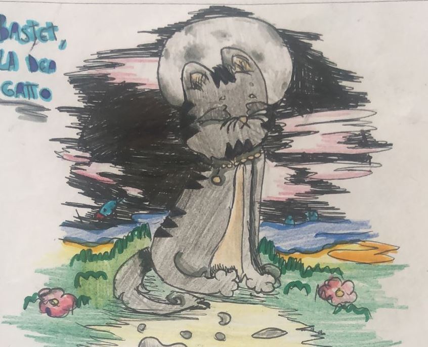 # QUATTRO PASSI SULLE RIVE DEL NILO by maestra emy - Illustrated by I.C.Nunzio Nasi di Trapani Alunni classe 4^ B plesso don Milani - Ourboox.com