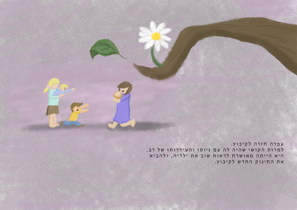 הסיפור של עפרה ודב by irit al-perie - Illustrated by רועי קארו - Ourboox.com