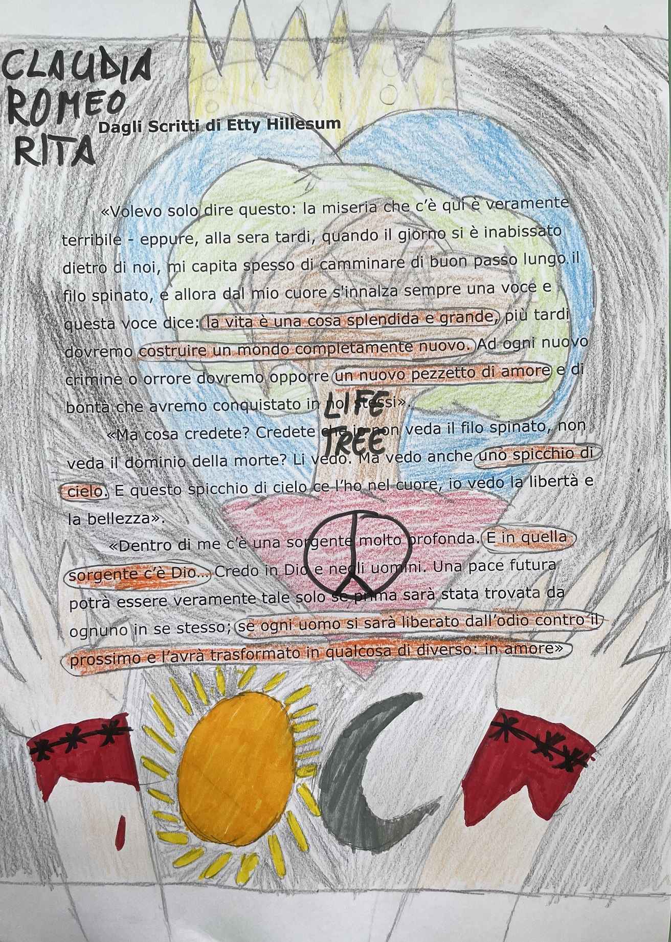 Dagli scritti di Hetty Hillesum by Rosaria Ricciardo - Ourboox.com