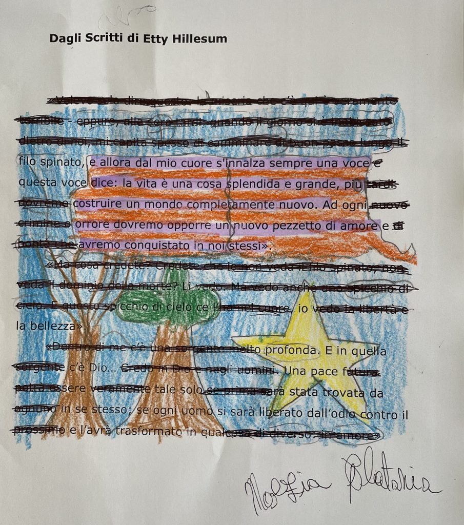 Dagli scritti di Hetty Hillesum by Rosaria Ricciardo - Ourboox.com